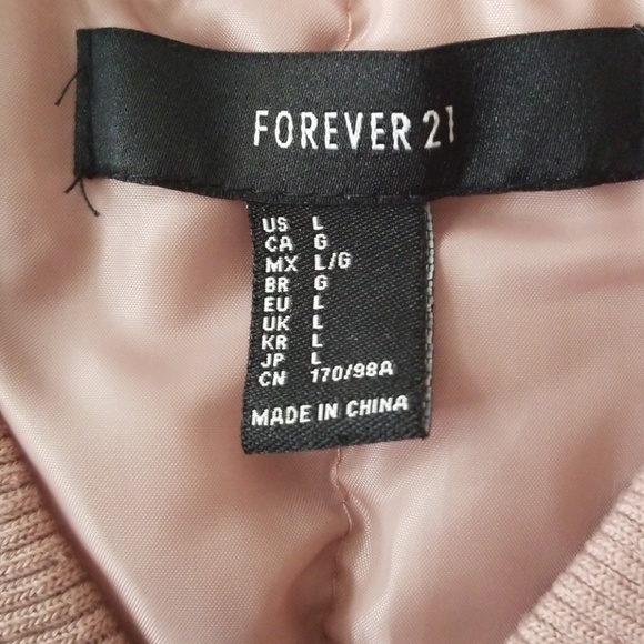 Pink Bomber Jacket - Picture 3 of 3